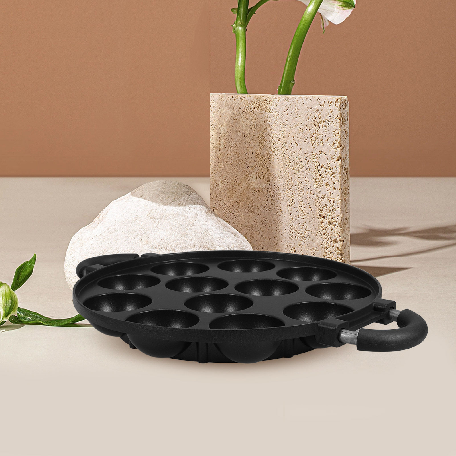 12-Hole Takoyaki Pan Nonstick  - Takoyaki Grill Plate review and price
