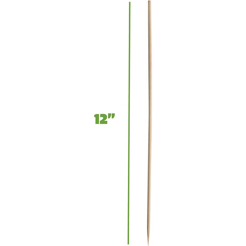 100Pcs 12-Inch Bamboo Skewers  - Corn Dog Stick review and price